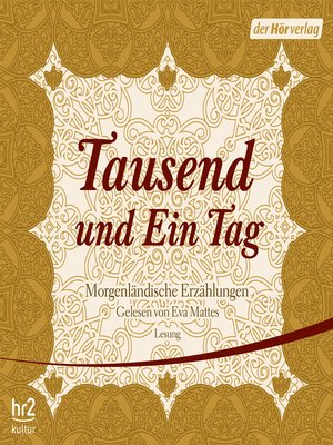 cover image of Tausend und Ein Tag
